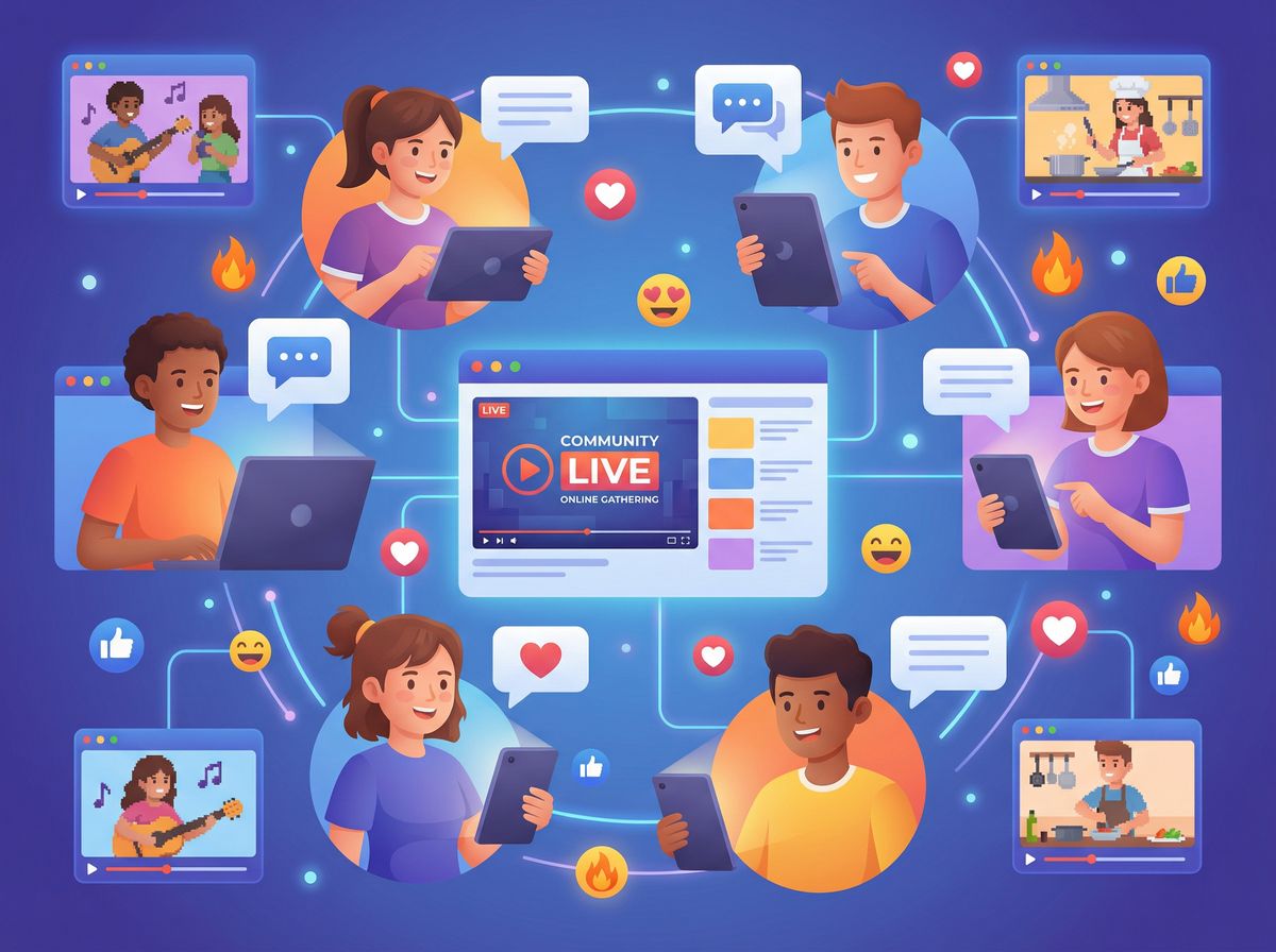 国产主播社区互动